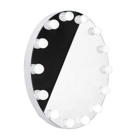 LED Illuminated Mirror HOLLYWOOD oval 80cm WA-80Z - BVShop
