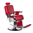 Barber chair LUMBER BH-31823 Red - BVShop