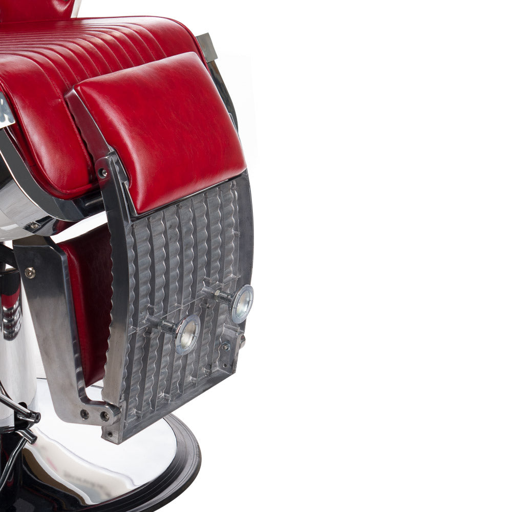 Barber chair LUMBER BH-31823 Red - BVShop