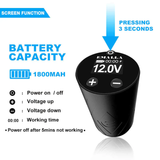 Emalla Grand 1800mAh battery controls and automatic power-off instructions