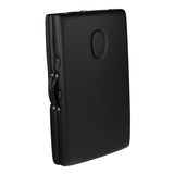 3-section black comfort massage table, wood comfort - BVShop