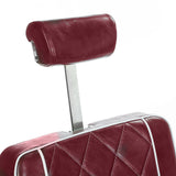Barber chair ODYS BH-31825M Burgundy - BVShop