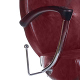 Barber chair HEKTOR BH-3208 Burgundy - BVShop