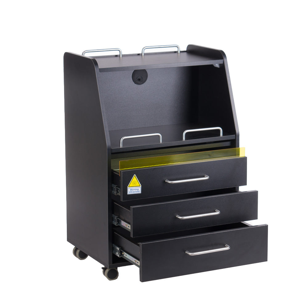 Cosmetic cabinet BD-T601 black - BVShop