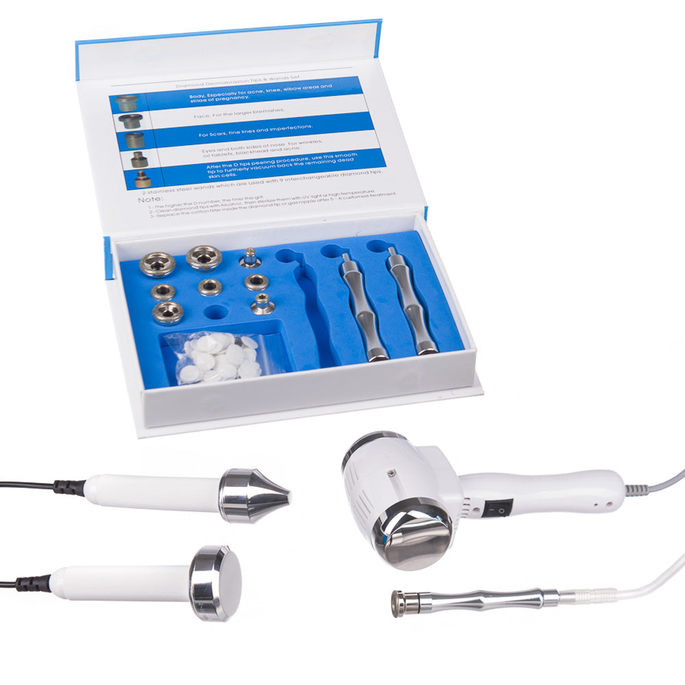 3-in-1 Microdermabrasion + Ultrasound + Hot–Cold BR-1891 – Gray - BVShop