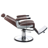 ODYS BH-31825M Barber Chair Matte Brown - BVShop