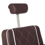 ODYS BH-31825M Barber Chair Matte Brown - BVShop