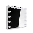 LED-illuminated Hollywood mirror by Beauty System, 100x80cm, with bright LED lighting and sleek reflective surface.