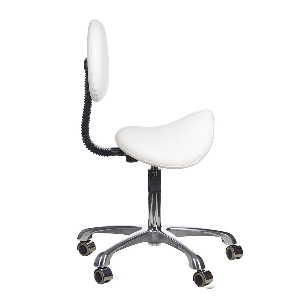 4-Taboret kosmetyczny BY-8373 biały-4