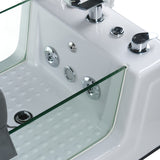 Pedicure chair with massage BR-2310 Gray - BVShop