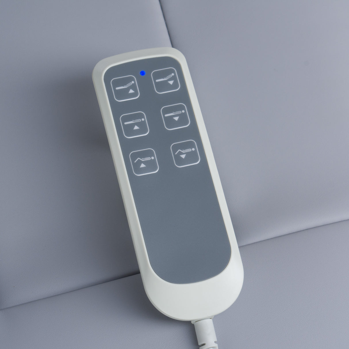 Electric cosmetic chair Bologna BG-228 gray - BVShop