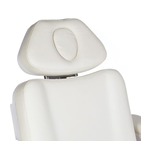 Electric cosmetic chair heated BR-6686 white - BVShop