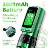 Mast Dragonhawk Fold Pro Year of Snake Edition Wireless Tattoo Machine - BVShop