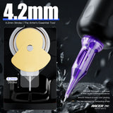 Mast Racer Pro Pink Wireless Tattoo Pen 4.2mm Stroke - BVShop