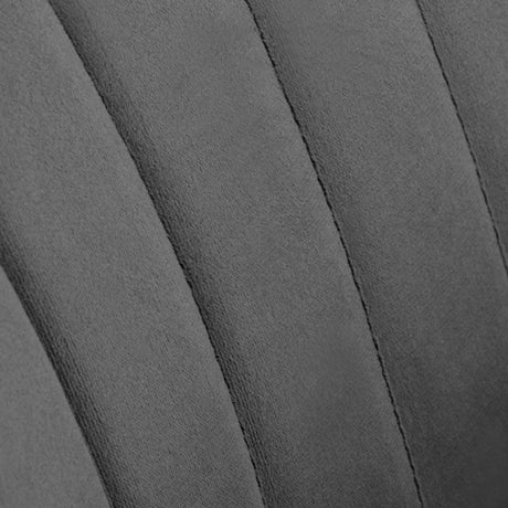 4Rico Bar Hocker QS-B16G velvet gray - BVShop