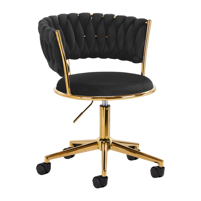4Rico swivel chair QS-GW01G black - BVShop