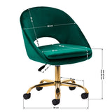 4Rico swivel chair QS-MF18G green - BVShop