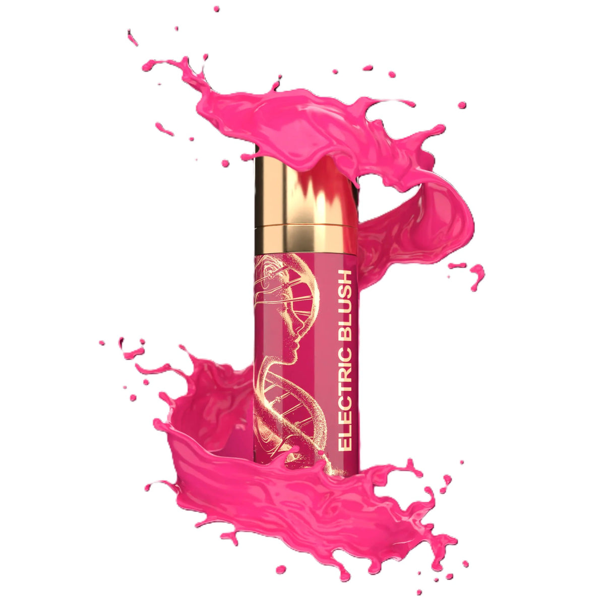 BROW DADDY × DNA Pigments Gold Collection Lips Electric Blush 15ml - BVShop