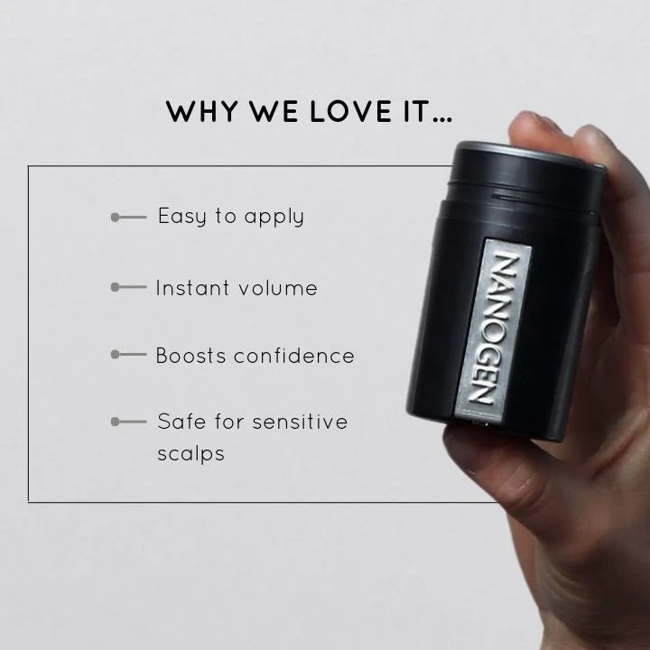 Nanogen Włókna zagęszczające włosy Kasztanowy