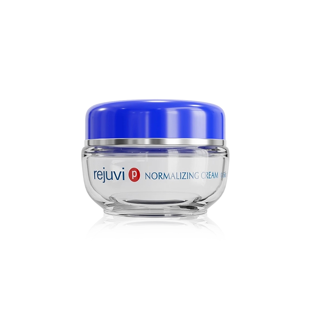 Rejuvi P Normalizing Cream Open Acne 15g jar, gentle formula for sensitive acne-prone skin