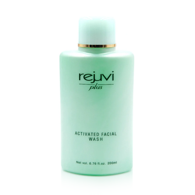 Rejuvi Plus Activated Facial Wash 200ml facial cleanser