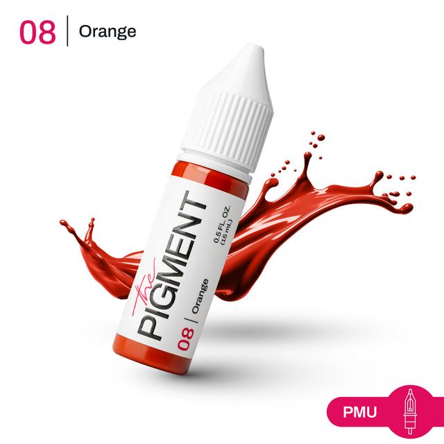 The Pigment 08 Orange Pigment (15ml) - BVShop