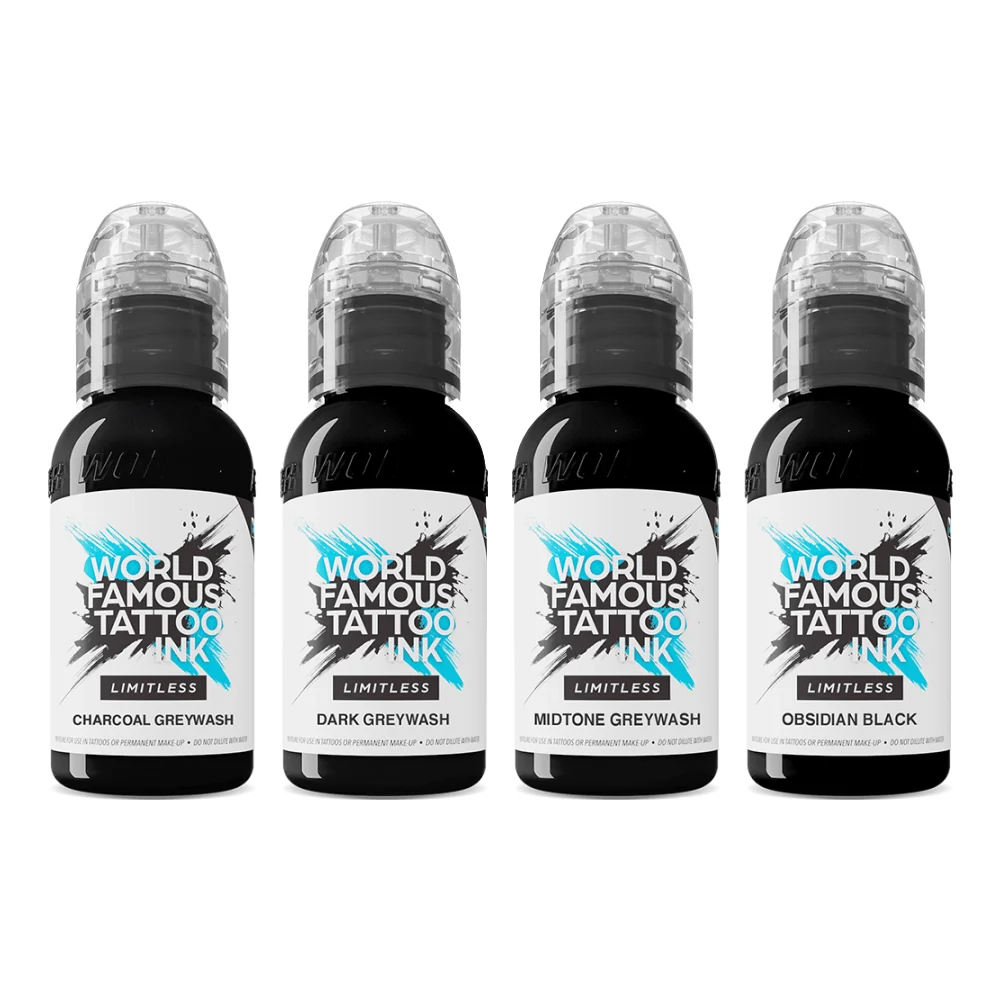 Światowej sławy tusz do tatuażu Limitless zestaw do konturowania i cieniowania 4x30ml
