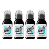 Światowej sławy tusz do tatuażu Limitless zestaw do konturowania i cieniowania 4x30ml