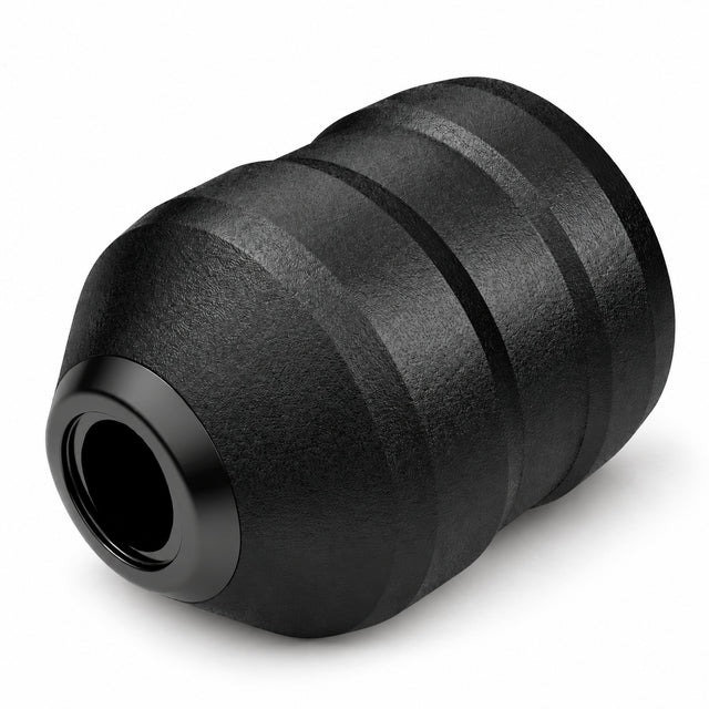 ACUS M1 Grip Plus Jednorazowy Uchwyt Do Tatuażu Czarny 40mm — jeden uchwyt na białym tle