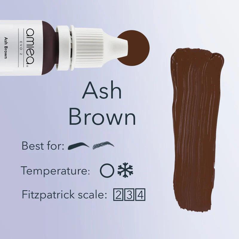 Amiea EVO2 Ash Brown Pigments 10ml - BVShop