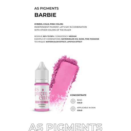 AS COMPANY Concentrate Set (AS Pigments) 6pcs/6ml - BVShop