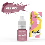 Zestaw pigmentów hybrydowych AS COMPANY do otoczki brodawki 6 × 6 ml