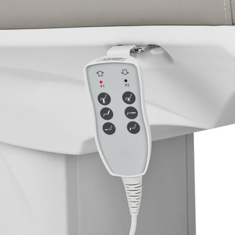 Azzurro 891 electric cosmetic chair grey - BVShop