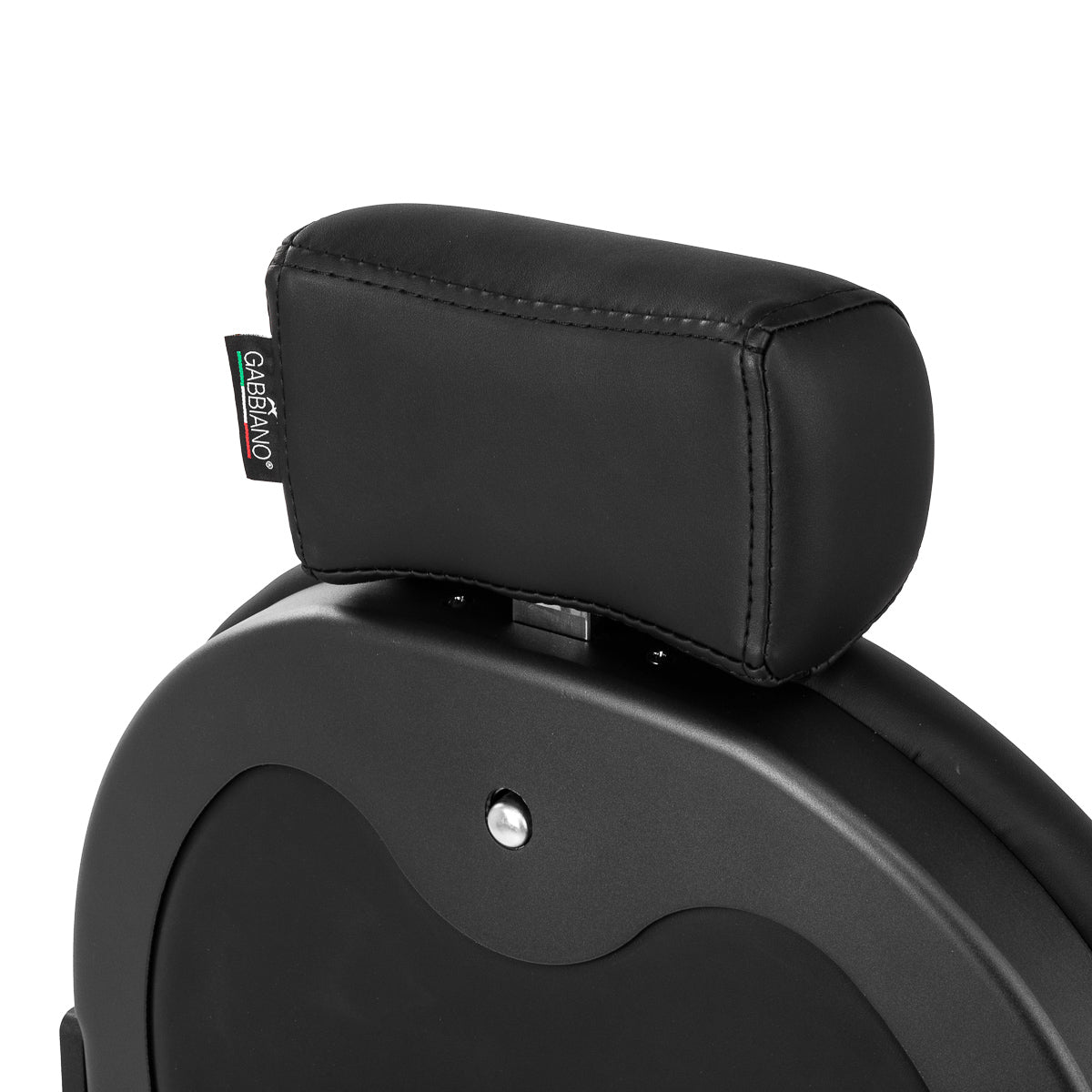 Barber chair Gabbiano Niccolo Black buttonless - BVShop