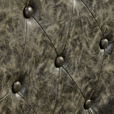 Barber chair President Old Leather Green - BVShop