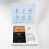 PhiAcademy Bioneedling Skin Repair Home Use Set 3 Treatments — open Bioneedling kit and instruction card