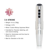 Bishop PMU Wand Silver Wireless Machine Kit - BVShop