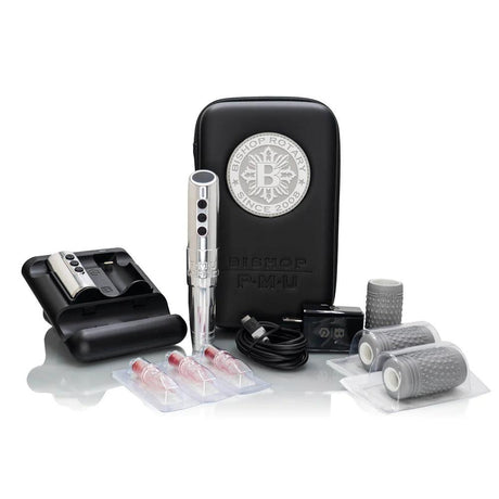 Bishop PMU Wand Silver Wireless Machine Kit - BVShop