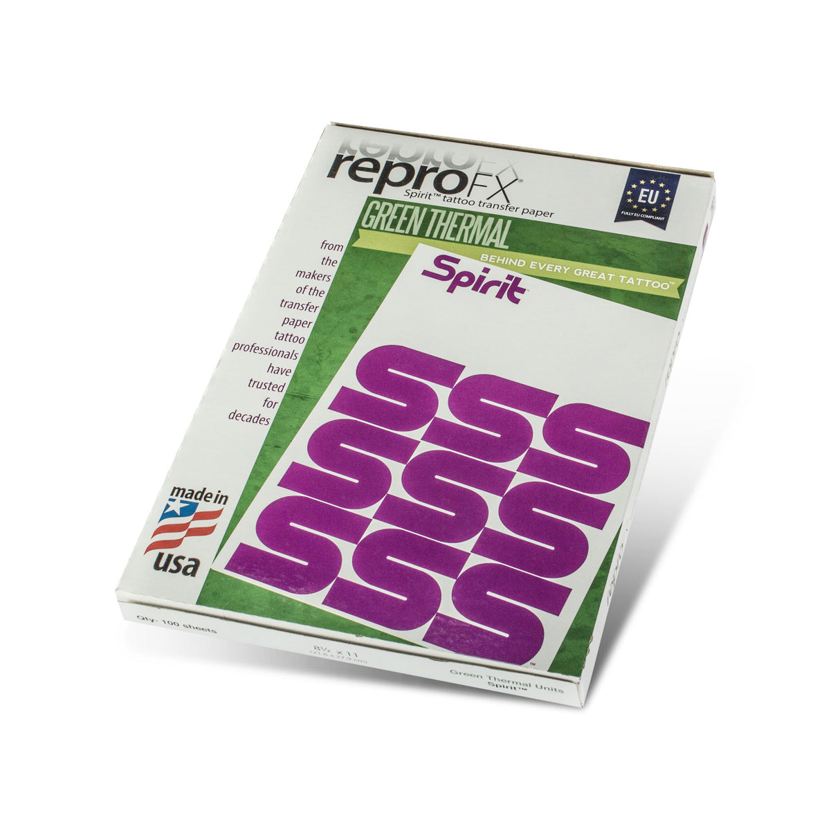 ReproFX Spirit Green Thermal Copier Hectograph Stencil Paper A4 (8.5″ x 11″) - BVShop