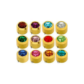 Caflon® MINI Sterile Colorful Earrings Gold Plated - BVShop