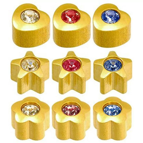 Caflon® Sterile Colorful Gold Plated Earrings - BVShop