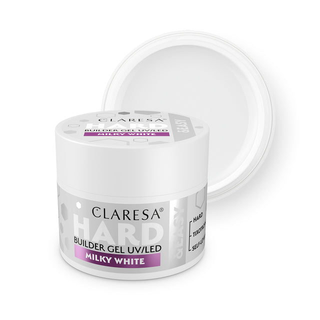 CLARESA HARD&EASY BUILDER GEL MILKY WHITE 12g - BVShop