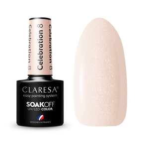 CLARESA Hybrid nail polish CELEBRATION 8 -5g - BVShop