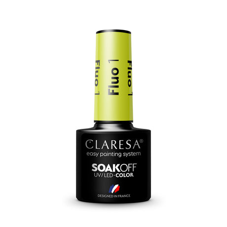 CLARESA Hybrid nail polish FLUO 1 -5g - BVShop