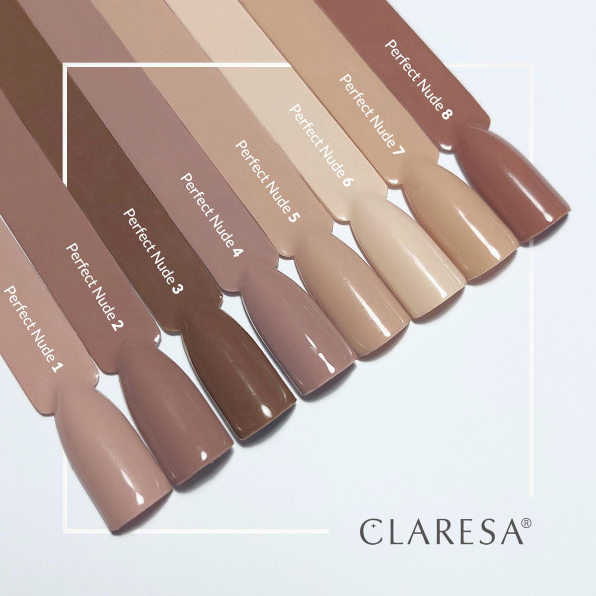 CLARESA Hybrid nail polish PERFECT NUDE 7 -5g - BVShop