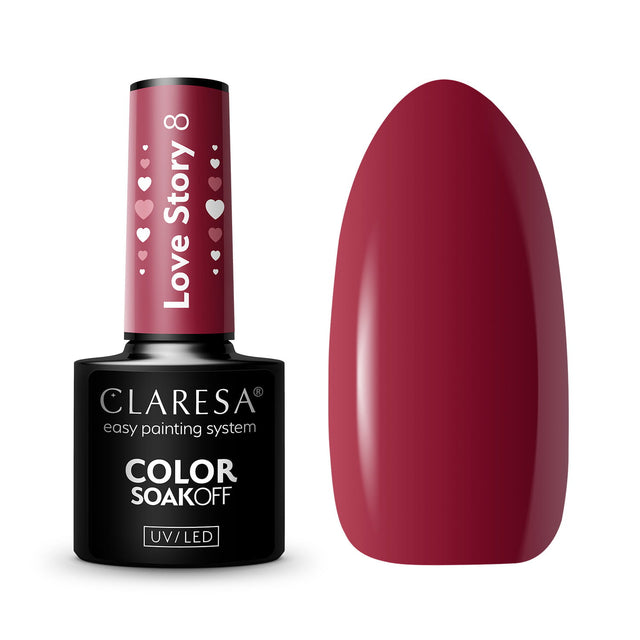 CLARESA Hybrid Polish LOVE STORY 8 - 5g - BVShop