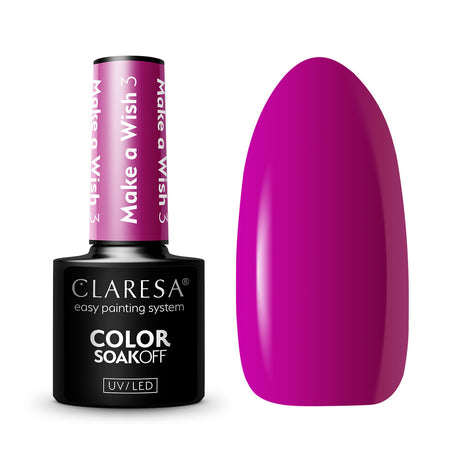 CLARESA Hybrid Polish Make a wish 3 -5g - BVShop