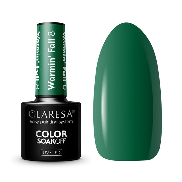 CLARESA Hybrid Polish WARMIN "FALL 8 -5g. - BVShop
