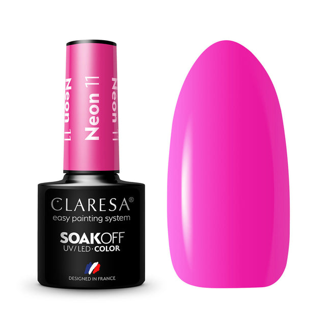 Claresa hybrid varnish NEON 11-5g - BVShop