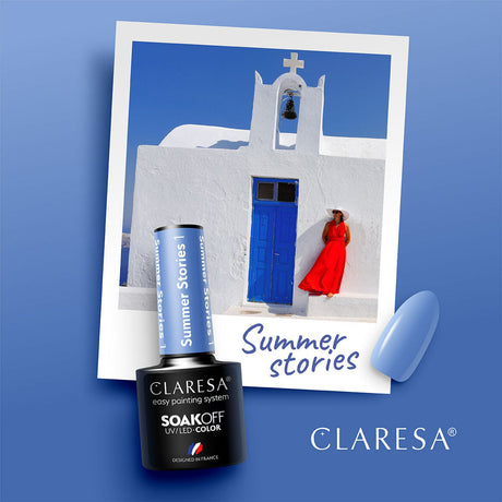 CLARESA hybrid varnish SUMMER STORIES 1 -5g - BVShop